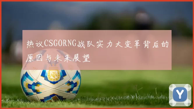 热议CSGORNG战队实力大变革背后的原因与未来展望
